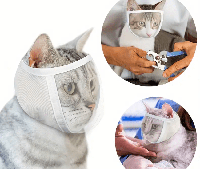 Anti-Bite Mask for Cat