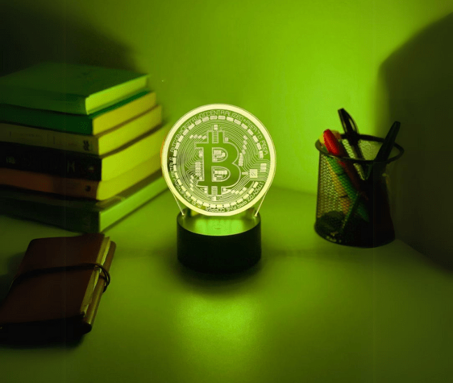 Bitcoin Night Light