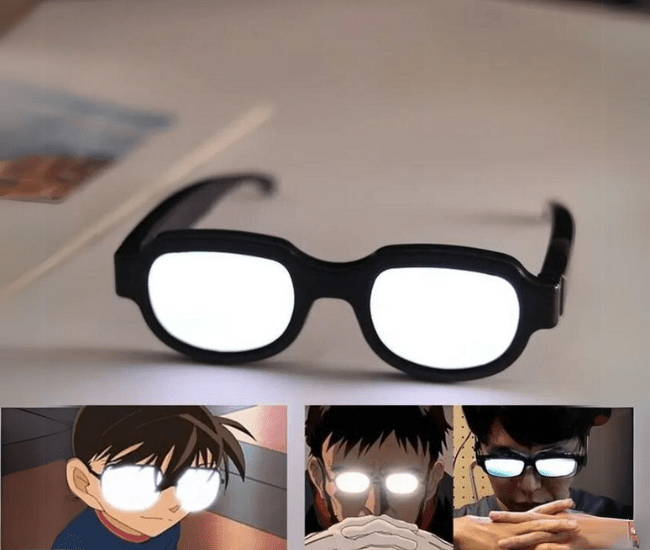 Conan Glasses Luminous LED Cosplay