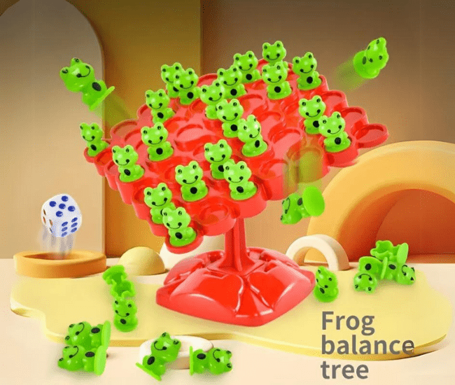 Frog Balance Tree Board Game