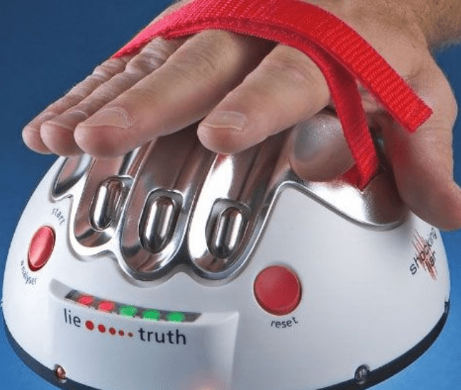 Hand Shocking Lie Detector