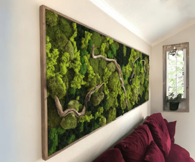 Moss Wall Art Hanging Garden