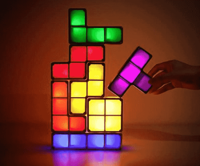 Tetris Night Light