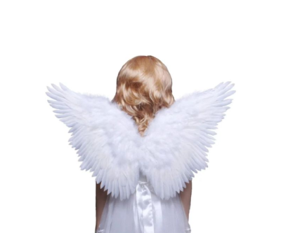 White Angel Feather Wings