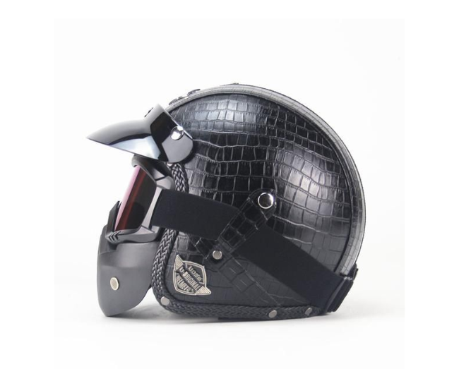 Vintage Retro Harley Helmet