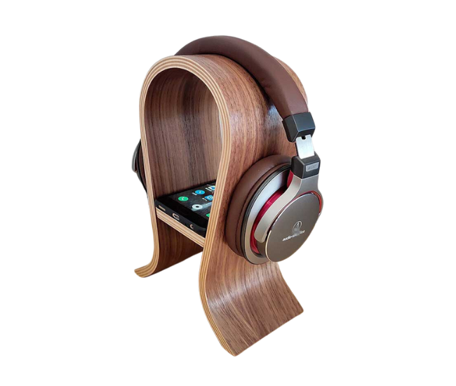 Wooden Headphone Stand